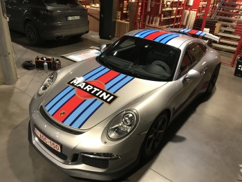 Custom wrap Porsche